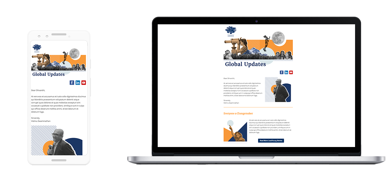 New layout for new newsletter